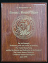 Engraved on wood