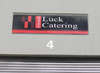 Business Logo mounted on alu panel